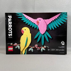 Lego #31211 Macaw Parrots Fauna Collection Retired Brand New Factory Sealed